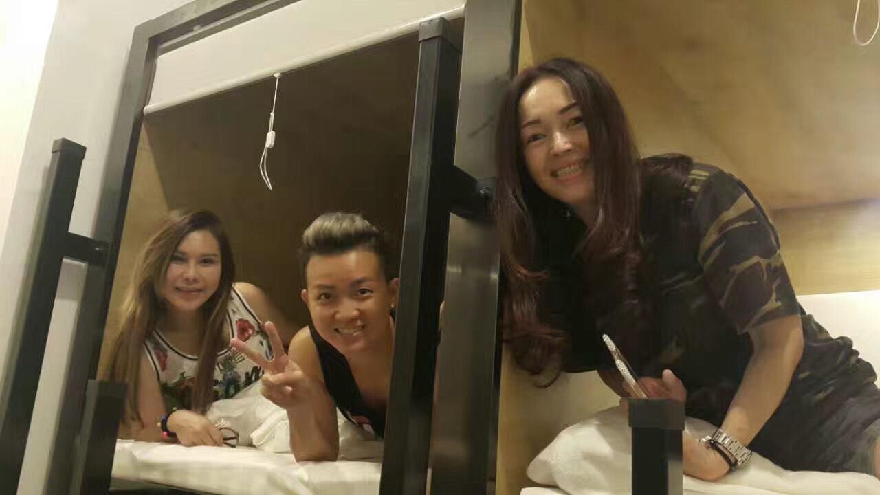 Хостел Cube Bed Station & Tours Sdn Bhd Семпорна Экстерьер фото